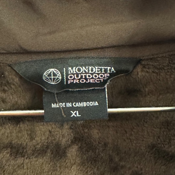 Mondetta Outdoor Project Ladies Long Soft Shell Jacket Size XL Color Brown - Picture 12 of 12